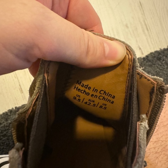 Mens Call It Spring Zip Up Boots - Picture 5 of 5